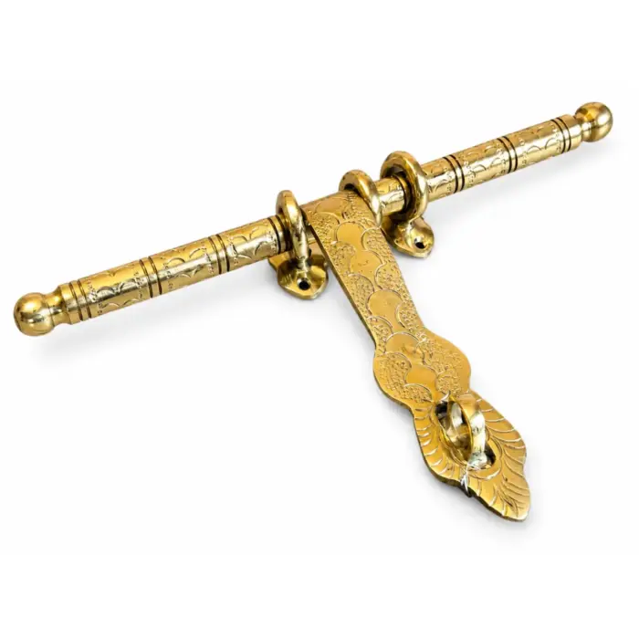 Fes Forge Handmade Moroccan Brass Door Bolt