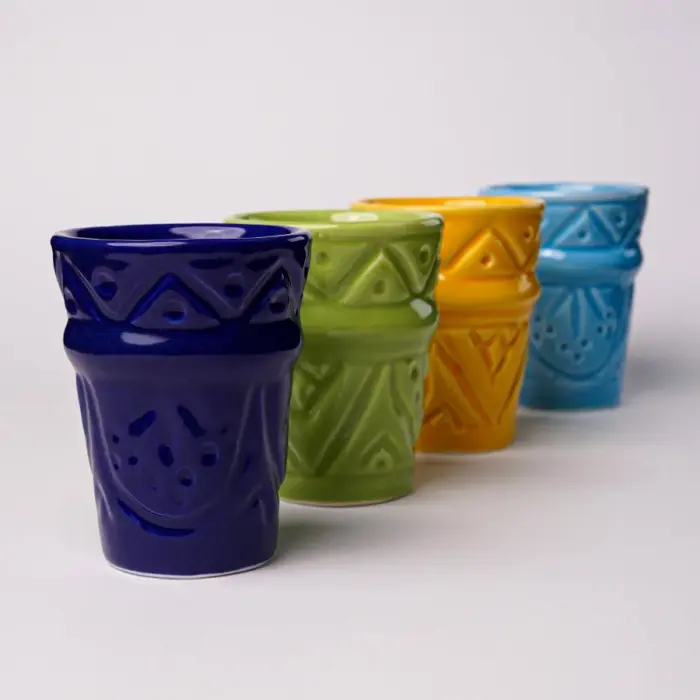 Beldi Heritage Handmade Moroccan Tea Glass