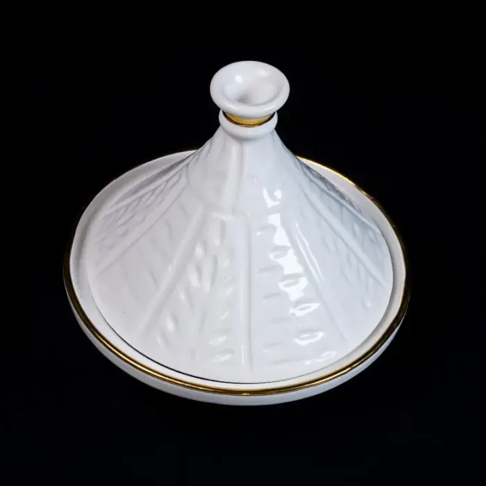 Fes Arabesque Handcrafted Moroccan Ceramic Tagine
