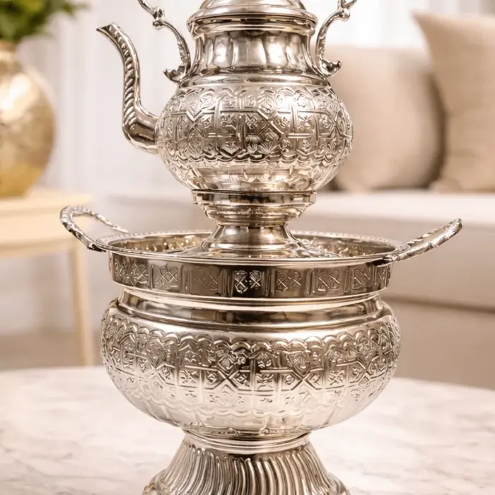 Al Yaqout Moroccan Copper Hand-Washing Hospitality Set